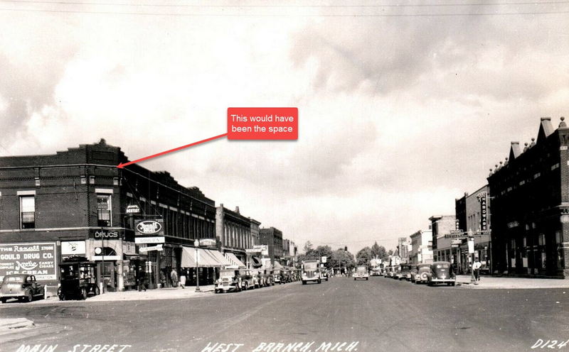 Forest Cafe - Vintage Postcard (newer photo)